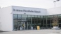 Olaglig demonstration på Bromma flygplats – polis på plats