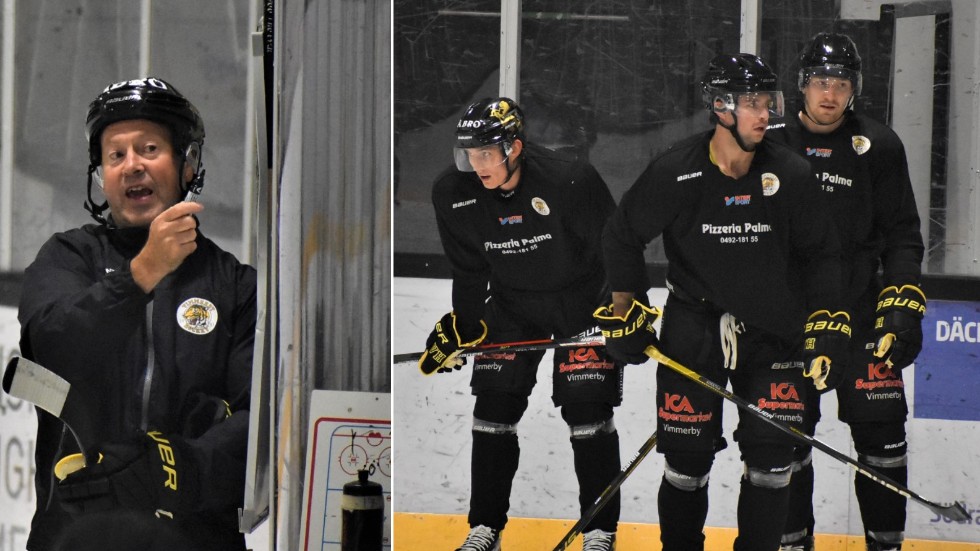 Staffan Lundhs Vimmerby Hockey spelar säsongens andra träningsmatch på onsdag kväll.