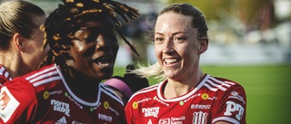 Cajsa Hedlund från Piteå gjorde mål i damallsvenskan: "Äntligen!"