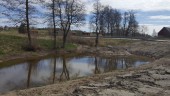 Grävarbete vid vägen – ytterligare åtgärd för Östersjön
