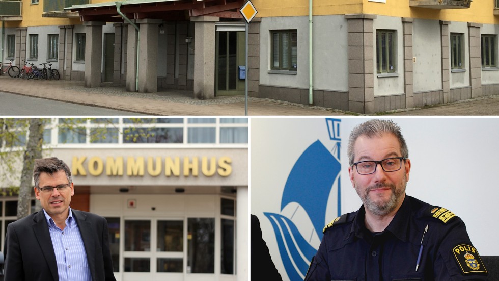 Planen var att stänga polisstationen helt för allmänheten. Efter ett möte, som bland andra Lars Rosander och Anders Pleijel deltog i, ska öppettiderna minskas från fyra till en dag i veckan.