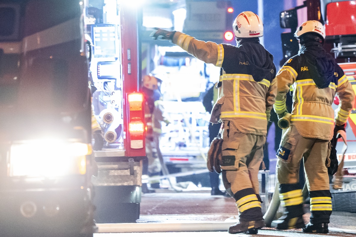 Två till sjukhus efter bostadsbrand u2013 Corren