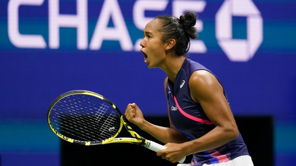 Kanadensiska Leylah Fernandez är klar för final i US Open.