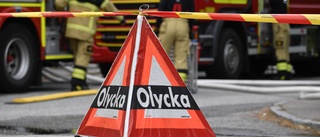 Inga skadade i verkstadsbrand i Håbo