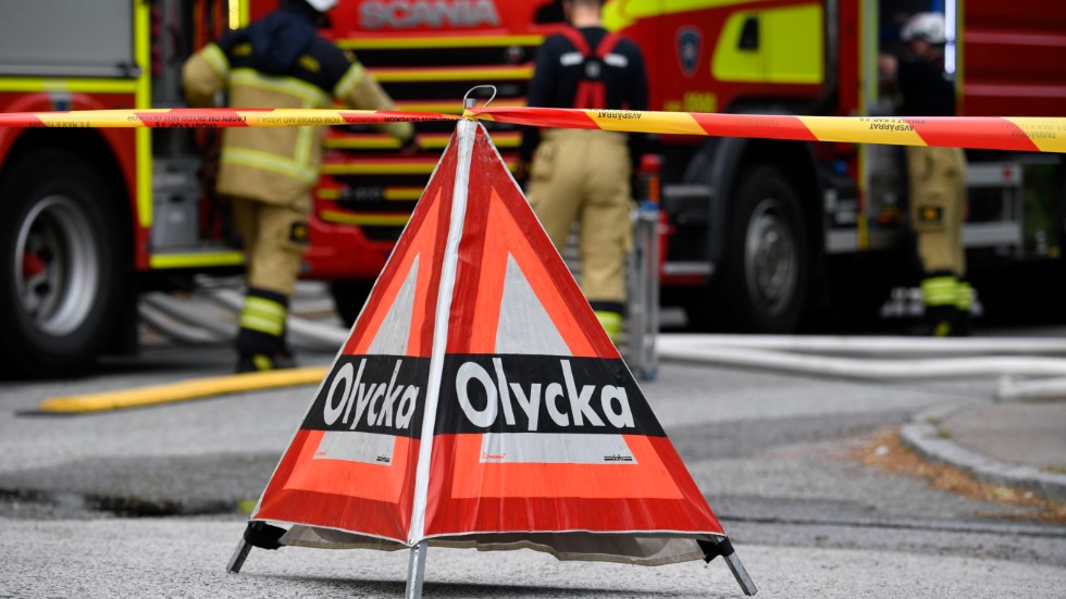 Ingen person skadades i samband med branden i Håbo. Arkivbild.