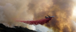 Tusen brandmän i kamp mot elden i Kalifornien