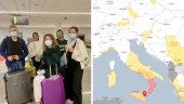 Eskilstunaelever fast efter orkanvarning på Sicilien: "Är vid gott mod"