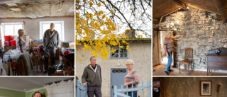 Lars-Erik och Ann-Britt renoverar släktgård med unikt läge • Väntat tio år på att få flytta in