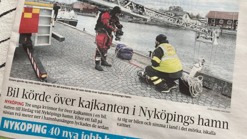 I efterspelet till kajplatsolyckan finns en del att fundera på. Nyköping växer nära vattnet. 