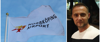 Flygplatschef blir tillförordnad flygplats-vd