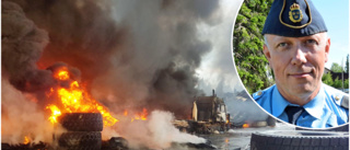 Polisens teorier efter storbranden i Malå: ”Det figurerar ett par arbetshypoteser”