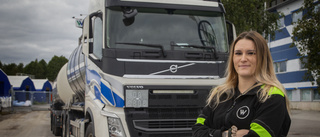 Hon tar plats i tv-succén Svenska truckers: "En sån här chans får man bara en gång i livet"