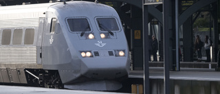 Avgångar med X2000-tåg ställs in efter skada