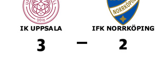 IFK Norrköping föll mot IK Uppsala trots ledning