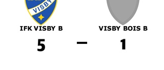 IFK Visby B tog revansch på Visby BoIS B
