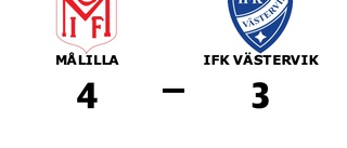 Uddamålsseger när Målilla besegrade IFK Västervik