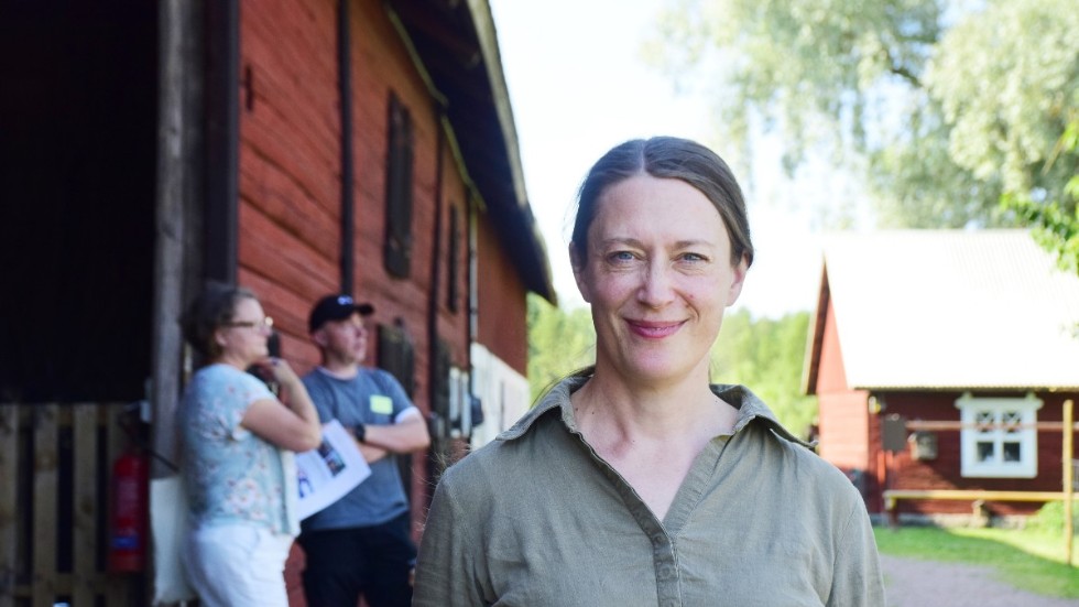 ”Jag jobbar med mat och natur. Som till exempel gransaft och kakor med vildrosor och klöver.” Ann Sellbrink var en av dem som deltog på uppstartsmötet vid Ingebo Hagar. 