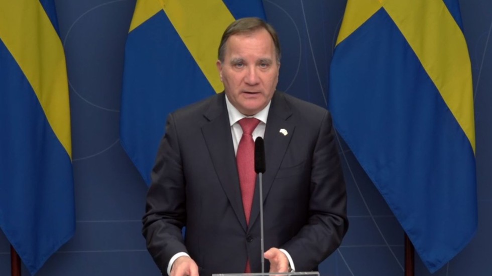 Statsminister Löfven talade till nationen på söndagskvällen.