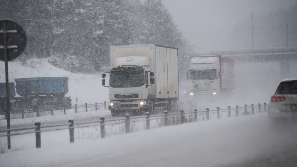 
The snowstorm this weekend could disrupt traffic. Archive image.