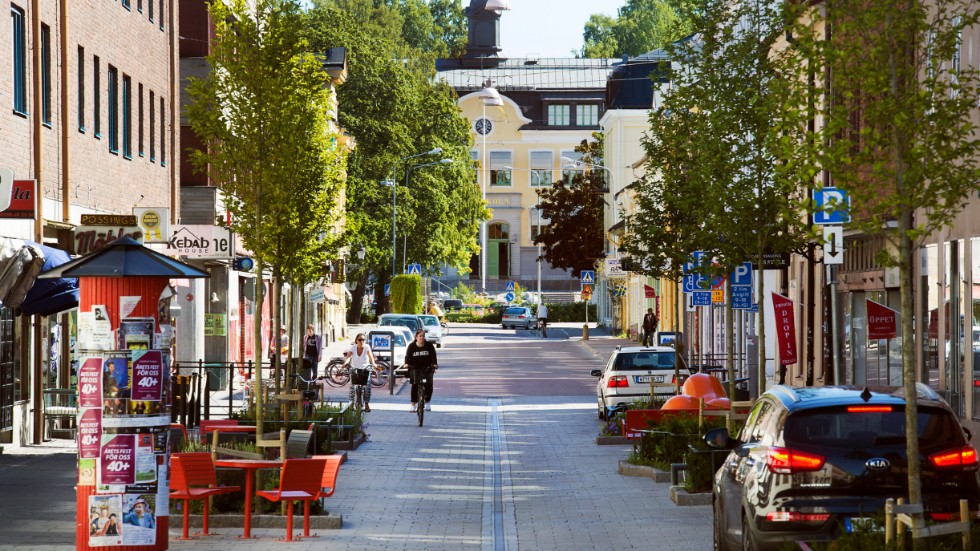 Det vore väl bättre med tydliga cykelöverfarter i Nyköping, skriver signaturen "Elcyklisten".