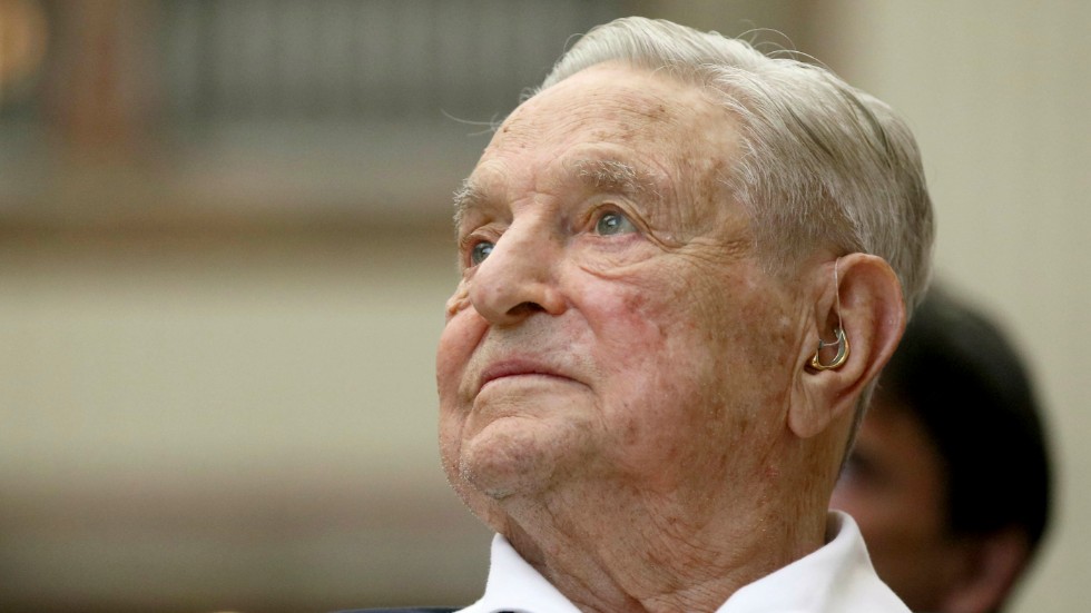 Den ungersk-amerikanske finansmannen George Soros, som är jude, liknas vid Hitler av en kulturprofil i Ungern. Arkivbild.