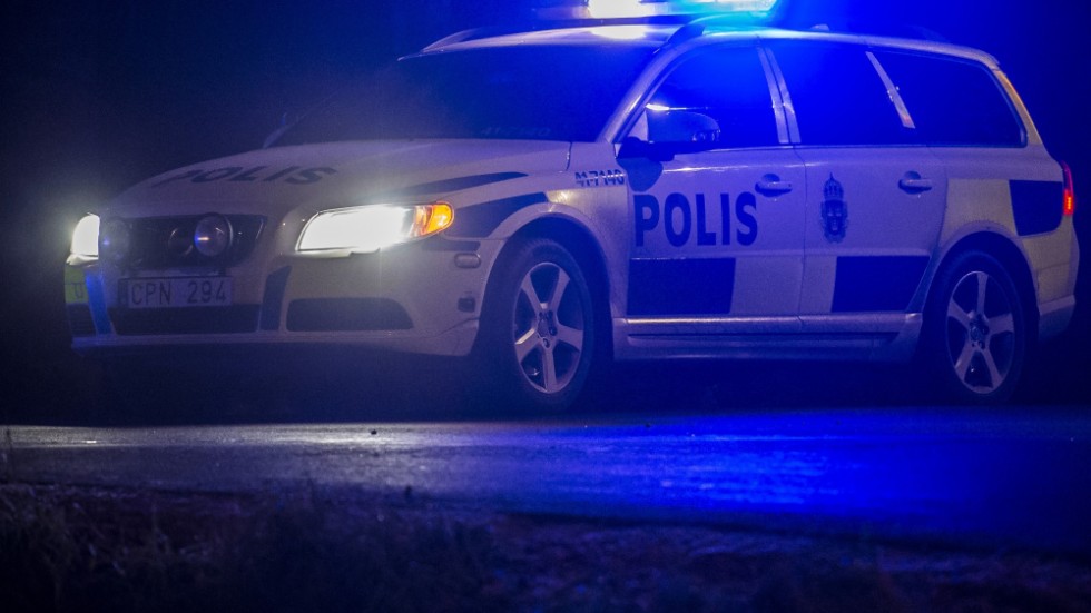 Flera polispatruller letade efter en försvunnen man i Katrineholm på måndagskvällen. Bilden är tagen vid ett annat tillfälle.