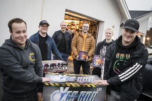 Ungdomarnas gåva till Forssjöborna: Ett riktigt stort nyårsfyrverkeri