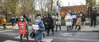 Demonstrationer för Navalnyj i Sverige