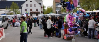 Vårmarknad med remmar och ost