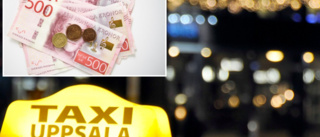 Taxipriserna stiger i Uppsala – fast pris till Arlanda har redan höjts: "Oroliga tider nu"