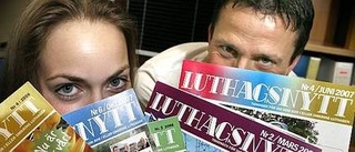 Liten tidning täcker nyheter i Luthagen