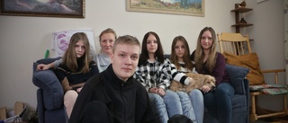 Från en lägenhet i Charkiv till ett fritidshus i Koler: "Här känner vi oss trygga"