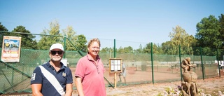 Tennisveckan räddades av lokalt företag