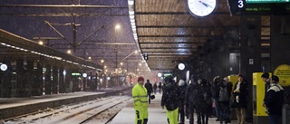 Stora förseningar i trafiken