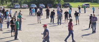 PRO-boule på Vegavallens grusplan