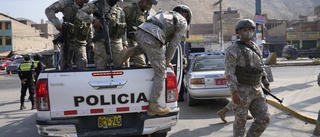 Utegångsförbud hävt i Peru