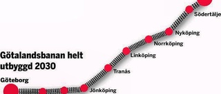 Kommuner kräver snabbutbyggnad av Götalandsbanan