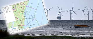 Plans for wind farms off the coast of Västerbotten