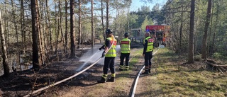 Bränderna i Svärtinge och Finspång nu släckta
