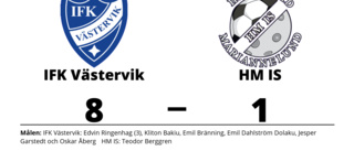 HM IS utklassat av IFK Västervik borta