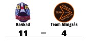Kaskad sköna start - vann mot Team Alingsås