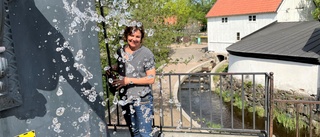 Historiska pumphuset nedklottrat – Uppsalas kulturarv i förfall