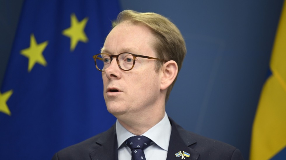 Utrikesminister Tobias Billström (M). Arkivbild.