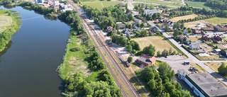 Olycka i Kimstad – tåg körde in i skopa