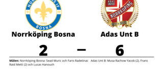 Adas Unt B tog klar seger mot Norrköping Bosna