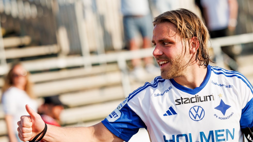 Christoffer Nyman och IFK Norrköping tar sig an AIK i en vänskapsmatch på måndag. Vi sänder matchen.