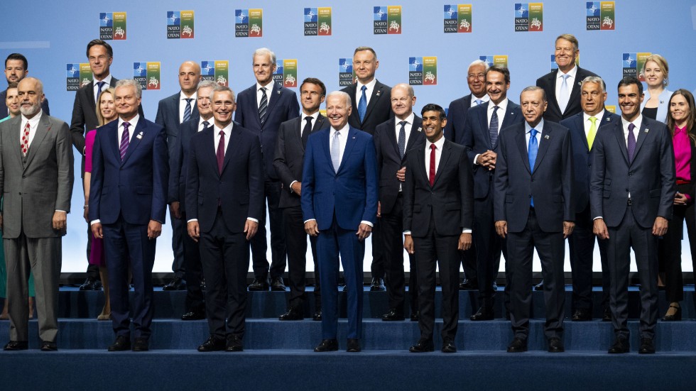 Natoledarna har samlats för toppmöte i Vilnius.