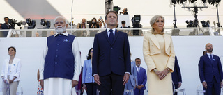 Modi firad under spänd fransk nationaldag