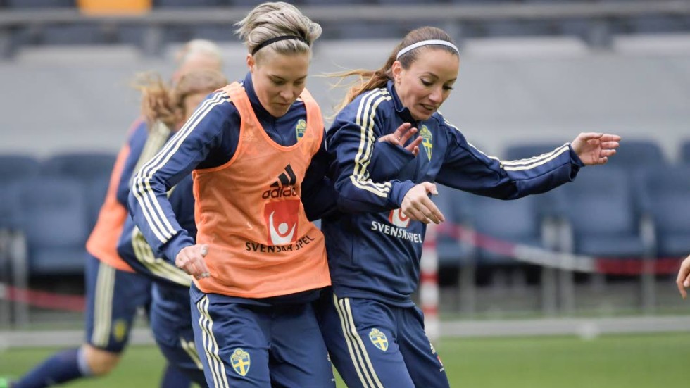 Lina Hurtig och Kosovare Asllani är gjutna i VM-truppen.