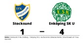 Enköping SK U klart bättre än Stocksund på Jurek Arena
